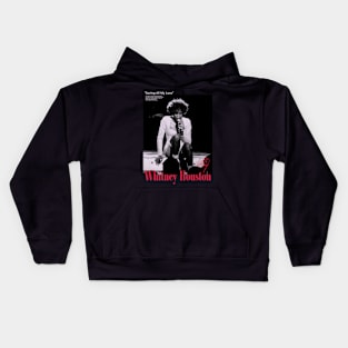 Whitney Houston Saving All My Love Kids Hoodie